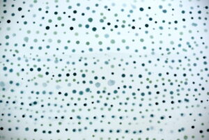 TAUSEND TRÄNEN | Aquarell auf Leinwand, 100x200cm 2025 | THOUSAND TEARS Aquarell on canvas, 100x200cm, 2025