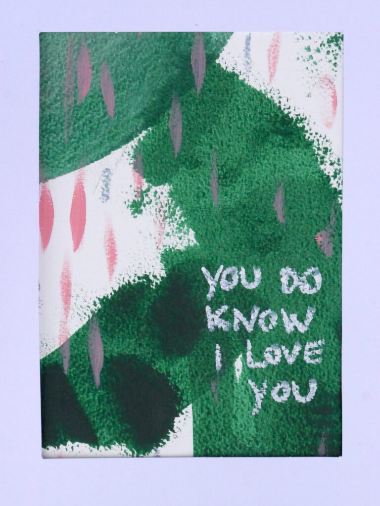 You do know i love you mini art pp